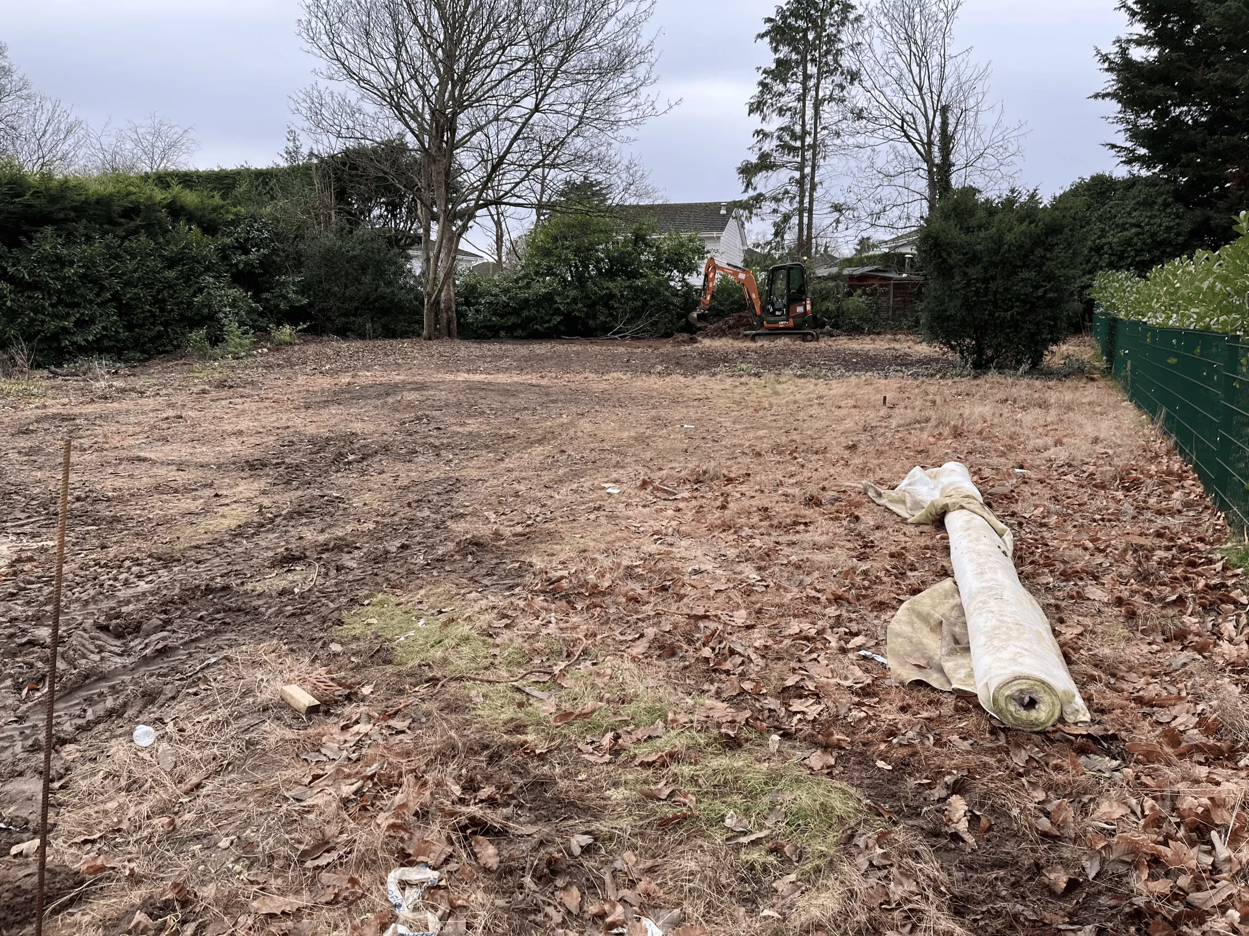 planting landscape project
